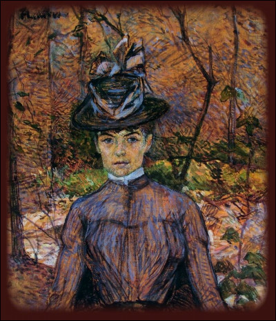 Qui a réalisé le portrait de Suzanne Valadon sous son chapeau à rubans ?