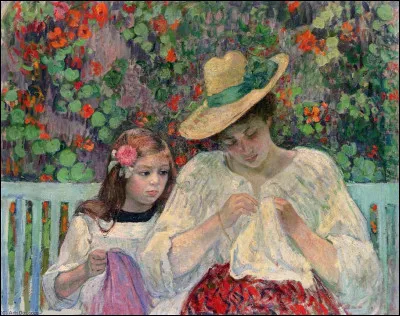 Très jolis rubans sur ces chapeaux ! Qui est l'artiste ?