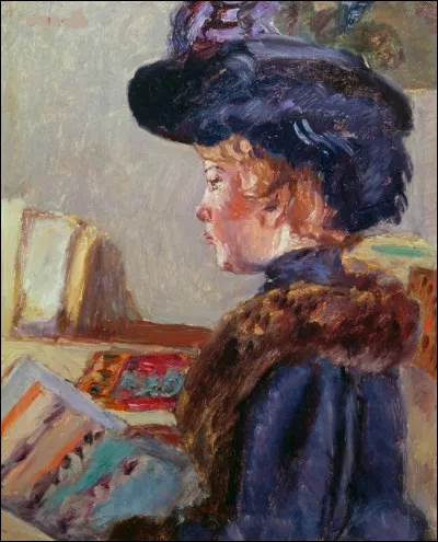 Cette jeune femme arbore un très joli de col de fourrure, de qui fut-elle la muse ?