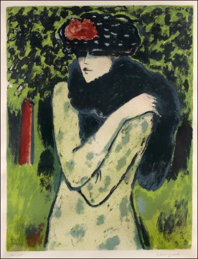 À qui doit-on "L'Élégante à la fourrure" ?