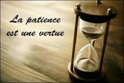 Si tu devais noter ta patience, combien te mettrais-tu, sur 20 ?