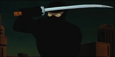 Comment s'appelle le ninja qui cherche à détruire Bruce Wayne ?