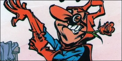 L'employé de l'école Melchior Dugenou rêve secrètement de devenir le super-héros :