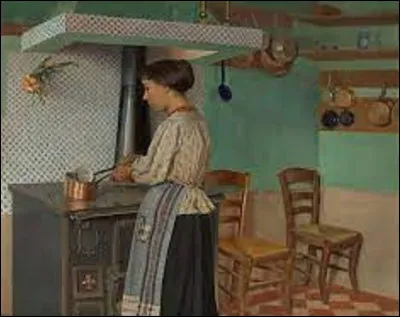 On reste un instant en cuisine. En 1892, quel nabi a peint cette huile sur bois intitulée ''Cuisinière aux fourneaux'' ?