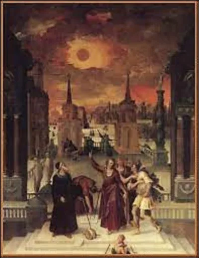 ''Les astronomes étudiant une éclipse'' est un tableau d'un maniériste réalisé vers 1575. Qui en est l'auteur ?