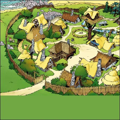 Lequel de ces noms désigne lun des camps retranchés romains entourant le village dAstérix ?