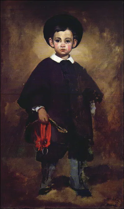 Cet enfant est "Le Petit Lange". Qui est l'auteur de la toile ?