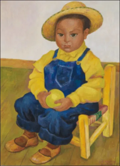 Je vous présente Don Lupito ! Qui a fait le portrait de cet enfant ?