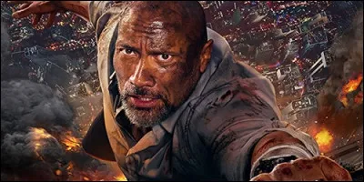 Dans quel film Will Sawyer, vétéran de l'armée américaine, doit sauver sa famille piégée dans le gratte-ciel en flammes ?