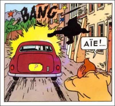 Si nous ne connaissions pas l'endurance du capitaine, il y aurait de quoi se faire peur ! Quelle plaque minéralogique porte ce chauffard ?