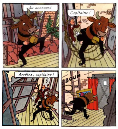 "Les 7 Boules de Cristal" > Problème hitchcockien* : N'y aurait-il pas quelque chose qui cloche, à vue de nez, dans cette séquence ?