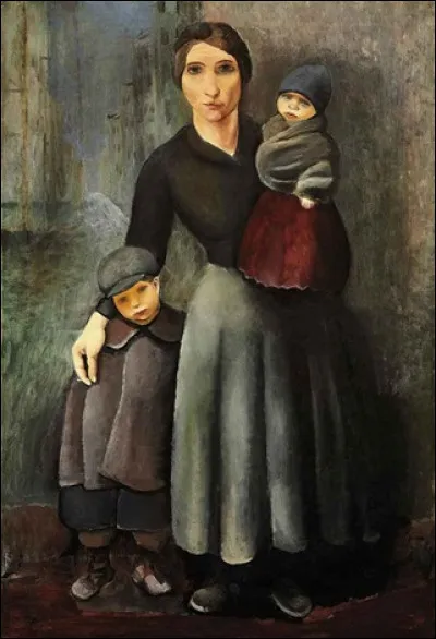 Voici encore "La Mère et ses enfants" par l'artiste :