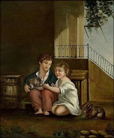 Qui a peint "Les Deux Enfants" ?