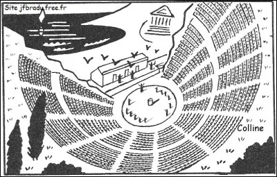 Combien y a-t-il d'entrées dans le théâtre grec ?