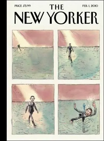 En 2008, Obama n'avait pas apprci un dessin du New Yorker qui le reprsentait :