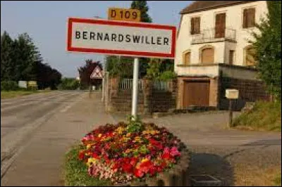 Nous sommes dans le Grand-Est, à l'entrée de Bernardswiller. Commune de l'unité urbaine d'Obernai, elle se situe dans le département ...