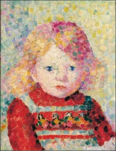 Par qui a été représenté, le minois de cette jolie fillette ?