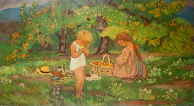 Qui a immortalisé "Le Goûter des enfants" ?