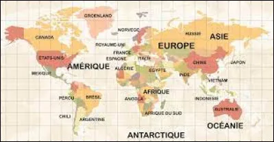 Sur quel continent voudrais-tu voyager ?