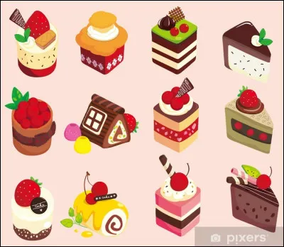 Choisis un gâteau.