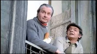 Dans quel film est-il Albert aux côtés de Serge Reggiani et de Marcel Bozzuffi ?