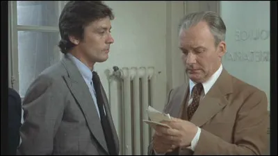 Il est l'inspecteur Goitreau : il surveille et harcèle Gino (Delon), un ancien truand, persuadé que celui-ci va rechuter ; de quel film s'agit-il ?