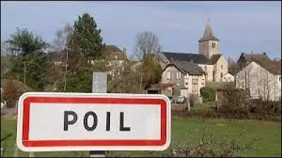 Dans quel département de la région Bourgogne-Franche-Comté peut-on visiter le village de Poil ?
