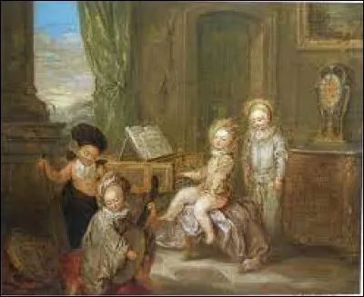 Et enfin qui a peint la toile intitulée "Les Enfants musiciens" ?