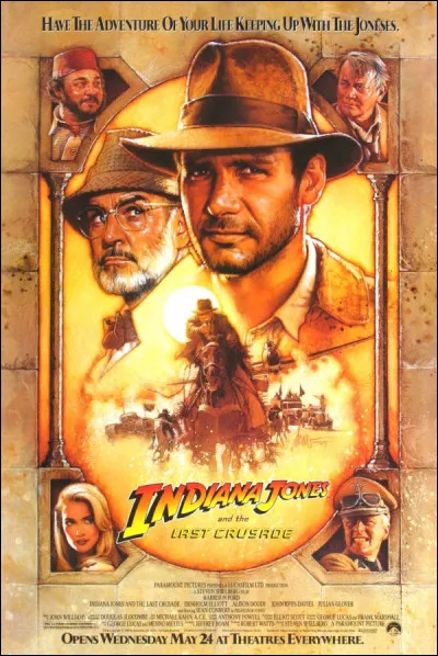 Comment s'appelle le film où l'on voit Indiana Jones et son père ?