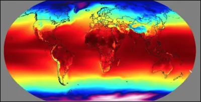 Quelle est la température moyenne à la surface de la Terre ?