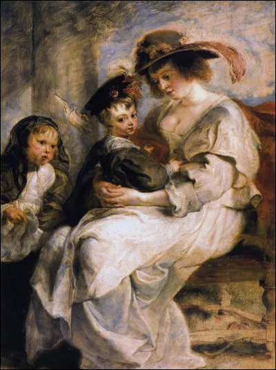 Qui a immortalisé "Hélène Fourment et ses enfants" ?