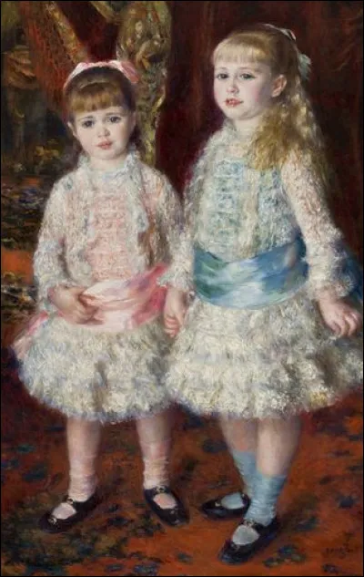 Ces fillettes sont "Les Demoiselles Cahen d'Anvers". Qui est le peintre ?