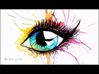 De quelle couleur sont tes yeux ?