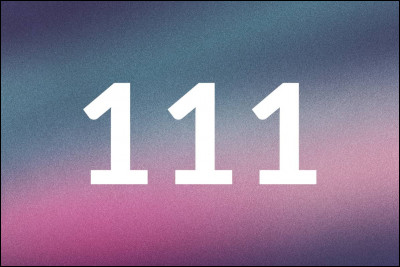 En base décimale, comment s'écrit 111 lorsqu'il l'est en base 2 ?