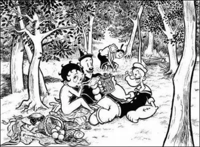 Que parodient ici les personnages (Betty Boop et Popeye entre autre) ?