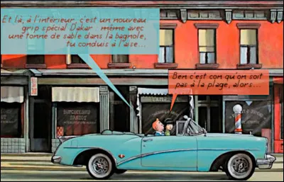 Un film - que dis-je ! - une série de films, où la police patauge un peu dans le sable !