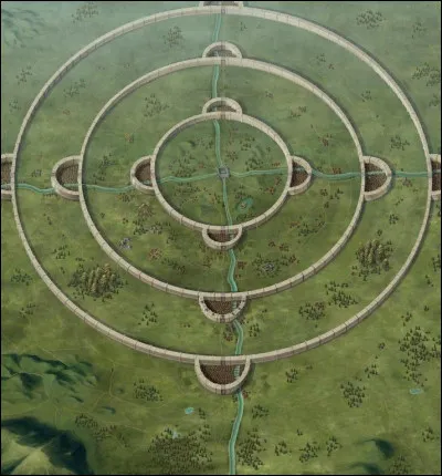 Quelle est la distance entre le mur Maria et le mur Sina ?