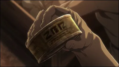 Qu'y a-t-il d'écrit sur cette conserve que seule Ymir a pu lire ?