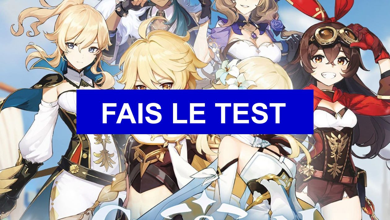 Test de personnalité Qui es-tu dans ''Genshin Impact''