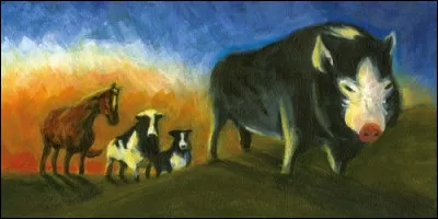 Quels animaux mènent une révolution dans "La Ferme aux animaux" de George Orwell ?