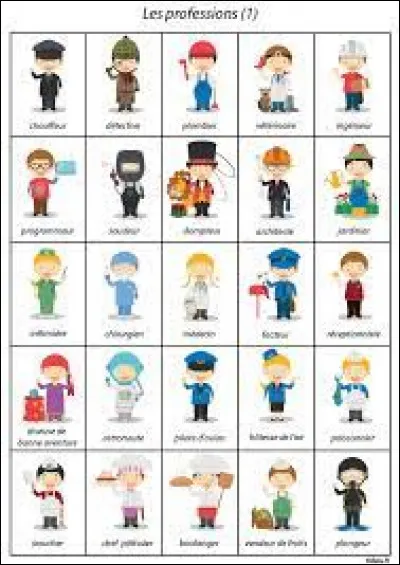 Quel métier préféreriez-vous faire entre ceux-là ? ⚠️ la dernière réponse ne te rapporte aucun point !