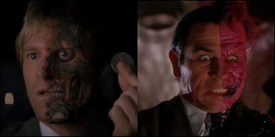 Dans les films de "Batman", qui n'a pas incarné le rôle du méchant Double-Face ?