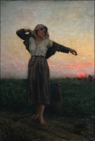 À qui doit-on le tableau "La Glaneuse lasse" ?