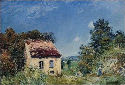 "Maison abandonnée" est l'uvre de quel impressionniste ?