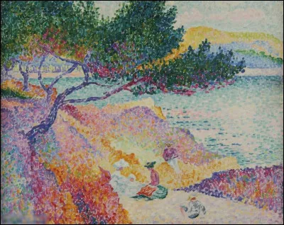 Qui a peint "La Plage de Saint-Clair" ?