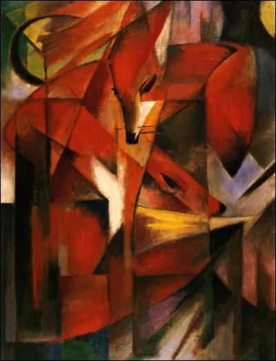 "Renards" est l'uvre de quel expressionniste allemand ?