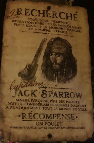 De quel film ce personnage recherché vient-il ?