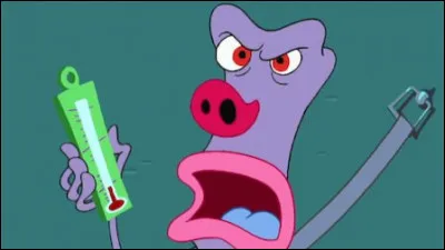 Lequel de ces personnages n'est pas violet ?