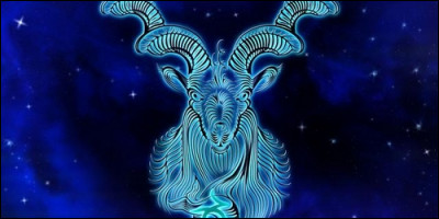 En astrologie, le capricorne est représenté par une créature mi-chèvre mi poisson.