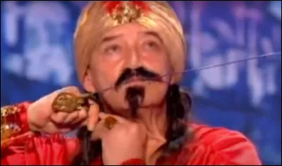 Dans quelle émission de télévision ce fakir fait-il son numéro ?